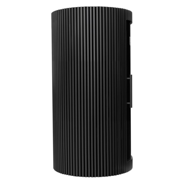 Sauna Moon Infrar&oslash;d Rund 1 plads Sort Holls